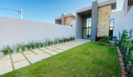 Casa Plana à venda com 101 m² com 3 suítes em Coité - Eusébio - CE
