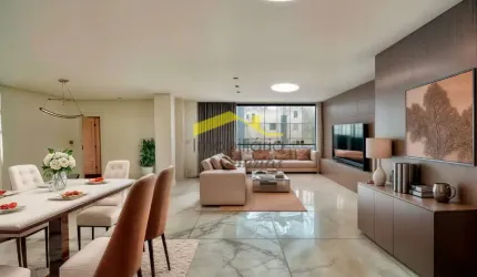 Amplo apartamento com 4 quartos e lazer completo – Alto padrão no Buritis