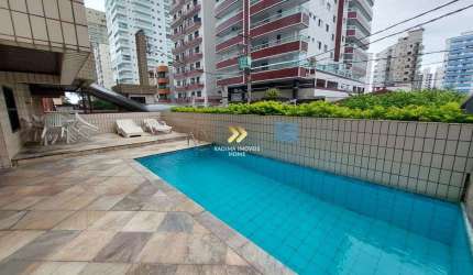 Apartamento de 02 dormitórios com suíte no bairro da Ocian - Praia Grande