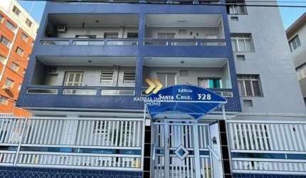 Kitnet / Stúdio à venda na Avenida Marechal Hermes, 328, Canto do Forte, Praia Grande, 35 m2 por R$ 210.000