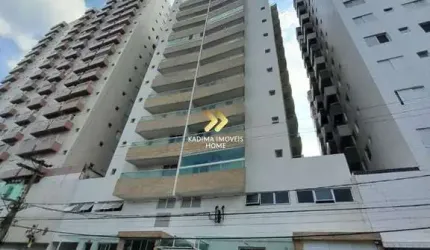 Apartamento à Venda na Ocian Praia Grande  2 Dormitórios c/ 1 Suíte  Sacada PG