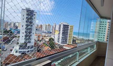 Apartamento 2 Dorms Vista Panorâmica para  Mar à Venda Bairro Mirim Praia Grande