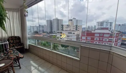 Apartamento com 2 quartos à venda na Rua Nove de Julho, 69, Vila Mirim, Praia Grande, 57 m2 por R$ 380.000