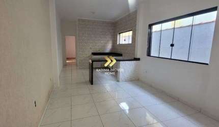 Casa com 2 quartos à venda na Rua Barão de Itararé, 531, Jardim Imperador, Praia Grande, 70 m2 por R$ 395.000