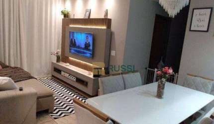 Apartamento com 3 dormitórios à venda, 82 m² por R$ 587.000,00 - Jardim América - São José dos Campos/SP
