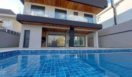 Sobrado com 4 dormitórios à venda, 450 m² por R$ 2.900.000,00 - Condomínio Residencial Jaguary - São José dos Campos/SP