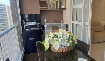 Apartamento com 2 dormitórios para alugar, 75 m² por R$ 4.443/mês - Jardim das Indústrias - São José dos Campos/SP