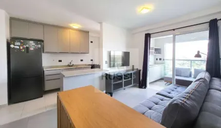 Apartamento com 1 dormitório para alugar, 56 m² por R$ 5.145,00/mês - Vila Ema - São José dos Campos/SP