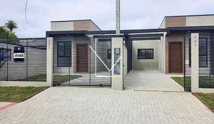 Casa para Venda em Araucária, Capela Velha, 3 dormitórios, 1 suíte, 2 banheiros, 1 vaga