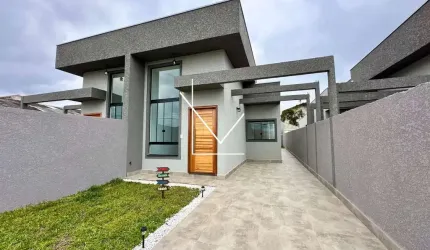 Casa para Venda em Araucária, Capela Velha, 3 dormitórios, 1 suíte, 2 banheiros, 2 vagas