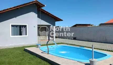 Casa Com Piscina e Churrasqueira à venda, Bairro Salinas, Balneário Barra do Sul, SC