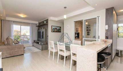 Apartamento com 3 dormitórios à venda, 75 m² por R$ 745.000,00 - Portão - Curitiba/PR
