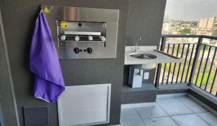 Apartamento para Venda em São Paulo, Vila Esperança, 2 dormitórios, 1 suíte, 2 banheiros, 1 vaga