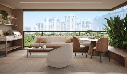 Apartamento com 3 Suítes e 2 Vagas na Barra