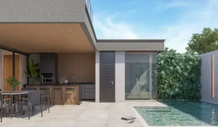 Casa de 4 Suítes e 3 Vagas na Barra