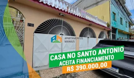 Casa c/ 4 Quartos (1 Suíte) no Santo Antônio