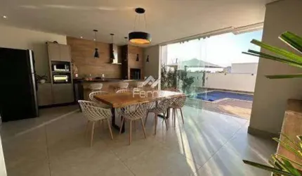 Casa em condomínio fechado à venda, 6 quartos, 4 suítes, 2 vagas, Gavea Paradiso - Uberlândia/MG