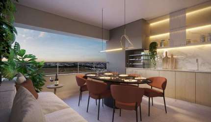 Apartamento à venda, 3 quartos, 3 suítes, 2 vagas, Gávea - Uberlândia/MG