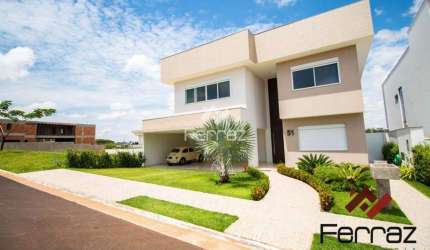 Casa em condomínio fechado à venda, 4 quartos sendo 4 suítes, Jardins Gênova - Uberlândia/MG