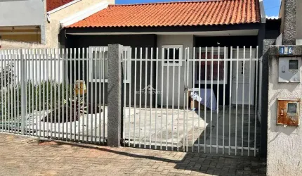 Casa para Venda em Fazenda Rio Grande, Eucaliptos, 3 dormitórios, 1 banheiro, 2 vagas
