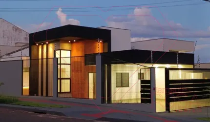 Residência à venda localizada no Jardim Monte Rei, Maringá