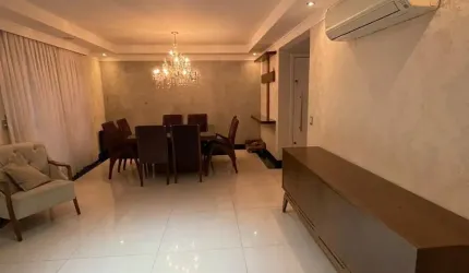 Apartamento 3 dormitório, em frente ao Bosque Maia, 150m, 3 suítes, 3 vagas, reformado