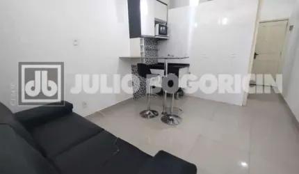 Apartamento com 1 quarto à venda na Rua Voluntários da Pátria, Botafogo, Rio de Janeiro, 24 m2 por R$ 380.000