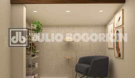 Cobertura com 1 quarto à venda na Rua Décio Vilares, Copacabana, Rio de Janeiro, 44 m2 por R$ 955.000