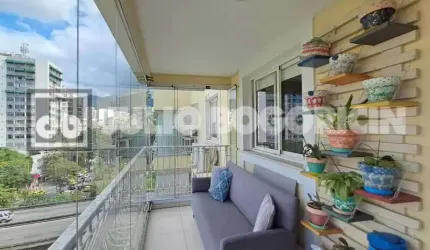 Cobertura com 3 quartos à venda na Rua das Laranjeiras, Laranjeiras, Rio de Janeiro, 155 m2 por R$ 1.930.000