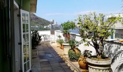 Cobertura com 3 quartos à venda na Rua Frei Leandro, Lagoa, Rio de Janeiro, 159 m2 por R$ 2.700.000