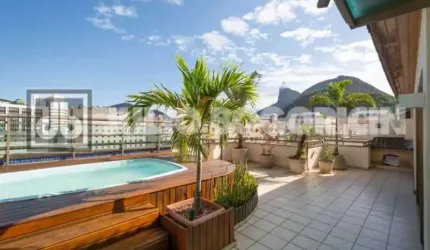 Cobertura com 4 quartos à venda na Rua Marquês de Olinda, Botafogo, Rio de Janeiro, 240 m2 por R$ 3.900.000