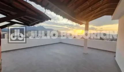 Cobertura com 3 quartos à venda na Rua Barão de Pirassinunga, Tijuca, Rio de Janeiro, 242 m2 por R$ 1.480.000