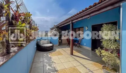 Cobertura com 5 quartos à venda na Rua Desembargador Izidro, Tijuca, Rio de Janeiro, 186 m2 por R$ 1.485.000