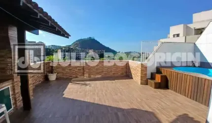 Cobertura com 2 quartos à venda na Rua Olímpia do Couto, Pechincha, Rio de Janeiro, 136 m2 por R$ 550.000