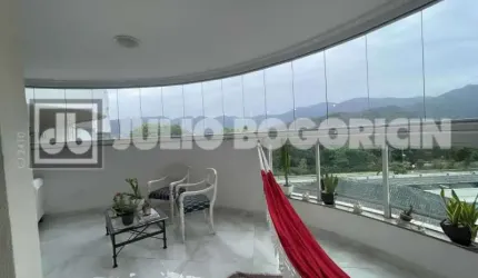 Apartamento com 3 quartos à venda na Avenida Tim Maia, Recreio dos Bandeirantes, Rio de Janeiro, 90 m2 por R$ 610.000