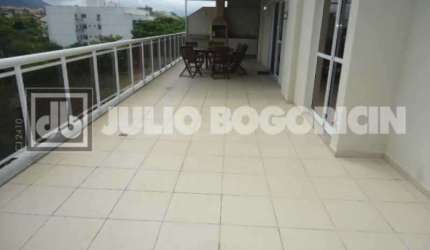 Cobertura com 4 quartos para alugar na Rua Senador Rui Carneiro, Recreio dos Bandeirantes, Rio de Janeiro, 230 m2 por R$ 9.900