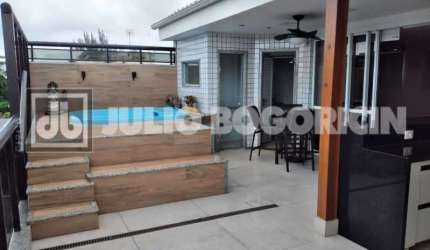 Cobertura com 4 quartos à venda na Rua Clóvis Salgado, Recreio dos Bandeirantes, Rio de Janeiro, 510 m2 por R$ 2.500.000
