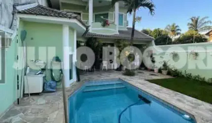 Casa em condomínio fechado com 5 quartos à venda na Rua Doutor César Cartel Villela, Recreio dos Bandeirantes, Rio de Janeiro, 256 m2 por R$ 1.890.000