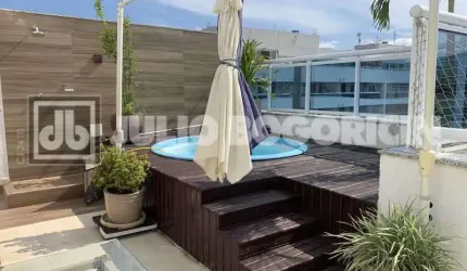 Cobertura com 3 quartos à venda na Rua Silvia Pozzano, Recreio dos Bandeirantes, Rio de Janeiro, 154 m2 por R$ 1.150.000