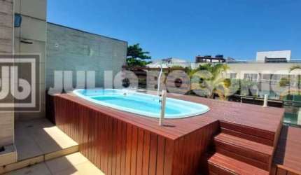 Cobertura com 2 quartos à venda na Rua Manoel Boucher Pinto, Recreio dos Bandeirantes, Rio de Janeiro, 155 m2 por R$ 1.100.000