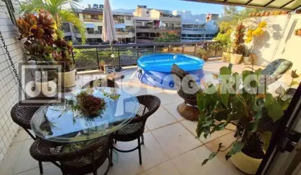 Cobertura com 3 quartos à venda na Avenida Genaro de Carvalho, Recreio dos Bandeirantes, Rio de Janeiro, 186 m2 por R$ 1.150.000