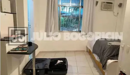 Apartamento com 1 quarto à venda na Rua Benjamim Batista, Jardim Botânico, Rio de Janeiro, 24 m2 por R$ 473.000