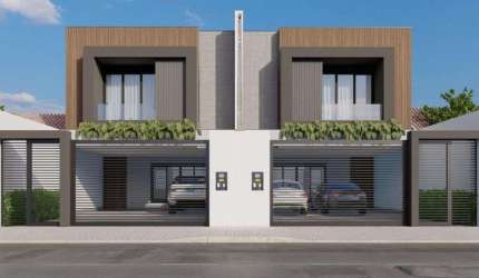 sobrado em construção no Bairro Maria Luiza