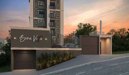 Apartamento na planta com 1 suite e 1 quarto- Edificio Bona Vitta - B. Cancelli
