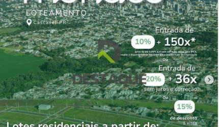 Terreno com 150m2- Loteamento Monaco- Bairro Floresta