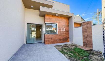 Casa Nova com 02 dormitórios no Bom Retiro em Matinhos