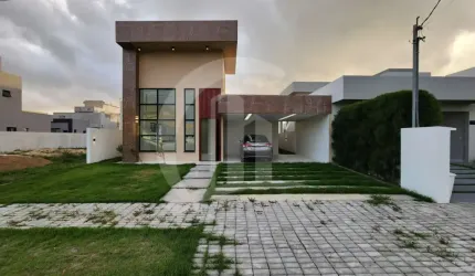 Casa térrea pé direito alto recém-construída à venda no Cond. Terras Alphaville Sergipe 1