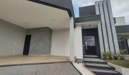 Casa de alto padrão em condomínio no Loteamento Park Gran Reserve em Indaiatuba-SP: 3 quartos, 3 suítes, 1 sala, 4 banheiros, 2 vagas, 170m².