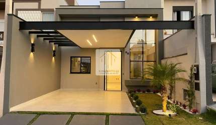 Imperdível oportunidade: Casa em condomínio à venda em Jardins do Império, Indaiatuba-SP - 03 quartos, 01 suíte, 2 salas, 2 banheiros, 2 vagas, 125m².
