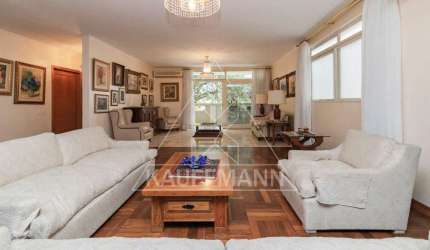Apartamento à Venda em Higienópolis com 4 Dorm, 2 Suítes, 2 Vagas e 330m² de Área Útil